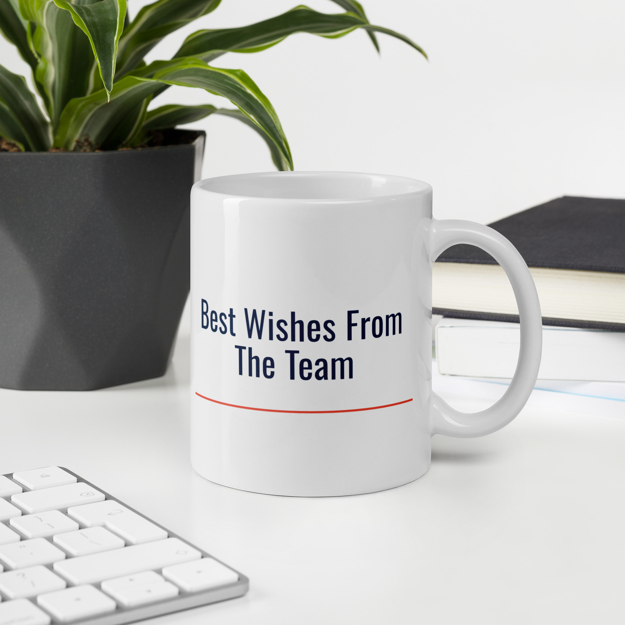 Coworker Leaving Gift — Best Wishes From The Team — 11oz Ceramic Mug